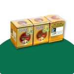 TOTA Chandan Paste Tika for Pooja - 120 gm | Kesar Chandan Tilak Paste for Puja - Combo of 3 Boxes (40 gm each) Colour: Yellow sandalwood paste