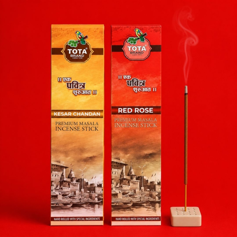 TOTA Masala Agarbatti Combo with Free Incense Stand