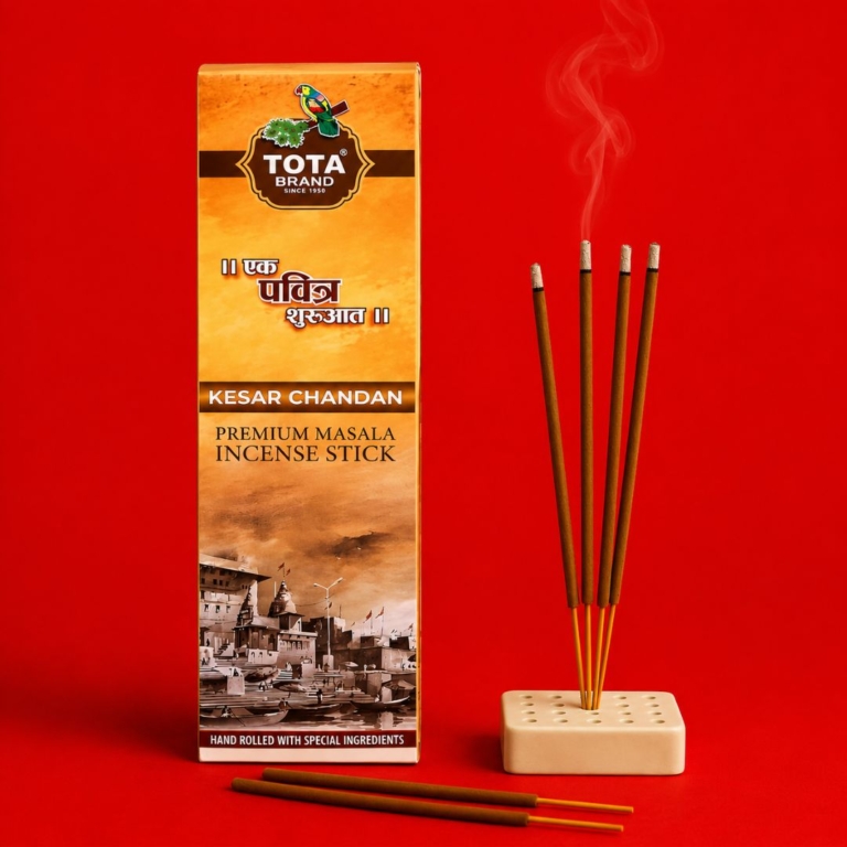 TOTA Masala Agarbatti with Free Incense Stand - Pack of 1